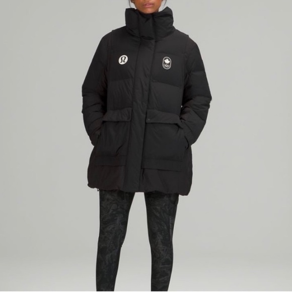 lululemon athletica Jackets & Blazers - Lululemon Team  Canada 22 down jacket size 12 EUC
